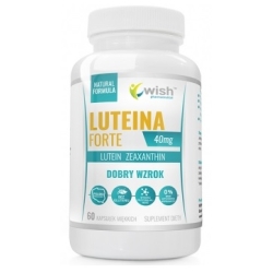 Wish Pharmaceutical Luteina Forte 40mg 60kapsułek cena 34,90zł