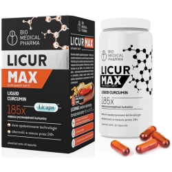 Bio Medical Pharma Licur Max 60kapsułek cena 126,80zł