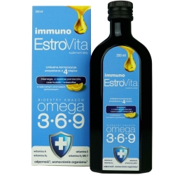 Estrovita Immuno Omega 3-6-9 250ml cena 109,00zł