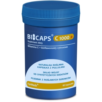 Bicaps C 1000+ 60kapsułek Formeds + kasetka na leki gratis cena 29,99zł