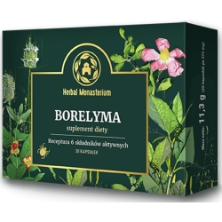 Herbal Monasterium Borelyma 30 kapsułek cena 35,00zł