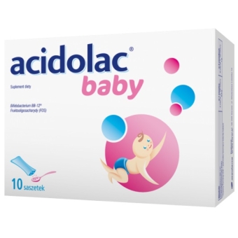 Acidolac Baby 10 saszetek cena 28,90zł