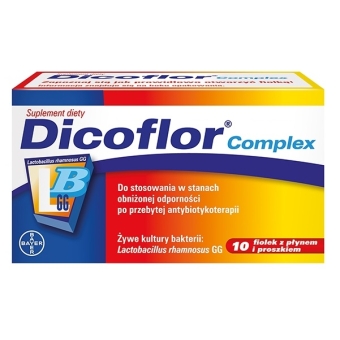 Dicoflor Complex 10fiolek cena 42,90zł