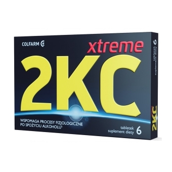 2KC Xtreme 6tabletek cena 9,25zł