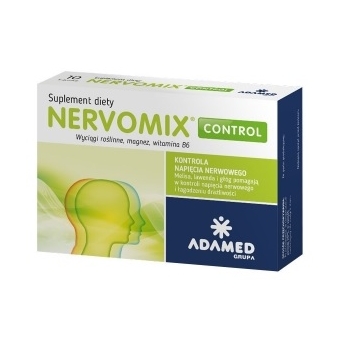 Nervomix control 20kapsułek cena 16,95zł