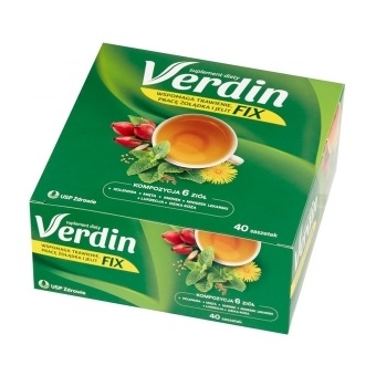Verdin fix 40saszetek cena 18,90zł
