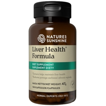Nature's Sunshine Liver Health Formula 100kapsułek cena 84,90zł