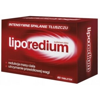 Liporedium 60 tabletek cena 32,90zł