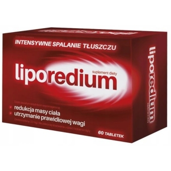 Liporedium 60 tabletek cena 38,90zł