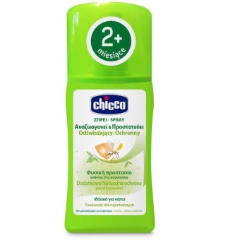 Chicco spray odstraszający komary dla dzieci i niemowląt 2m+ 100ml cena 20,00zł