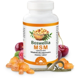 Dr Jacobs Boswellia MSM 90tabletek cena 124,95zł