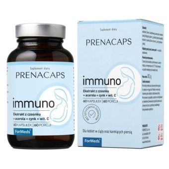 Formeds PRENACAPS Immuno 60kapsułek cena 74,49zł