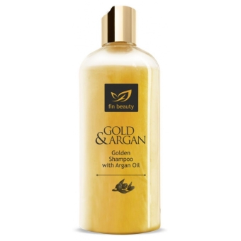 fin Beauty Gold & Argan Golden Shampoo with Argan Oil Szampon do włosow 250g cena 42,00zł