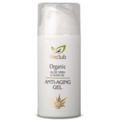 fin Aloe Vera & Olive Oil Anti-aging gel Naturalny żel anti-aging 100ml PROMOCJA cena 59,99zł