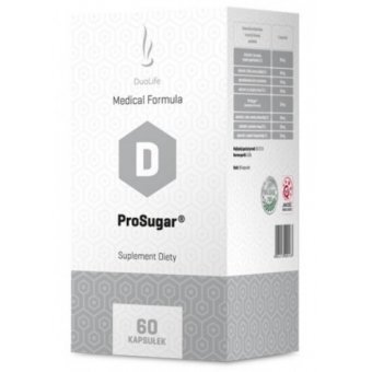 DuoLife proSugar 60 kapsułek cena 93,05zł