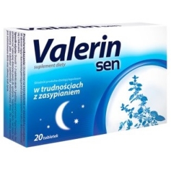 Valerin Sen 20tabletek PROMOCJA  cena 17,99zł