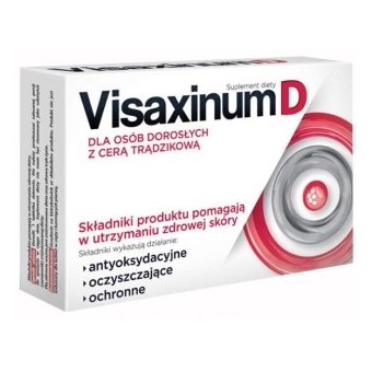 Visaxinum D 30tabletek cena 30,60zł