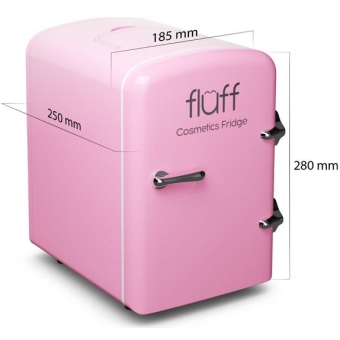 Lodówka kosmetyczna różowa FLUFF Cosmetics Fridge cena 299,00zł