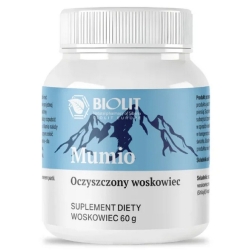 Biolit Mumio Ałtajskie oczyszczony woskowiec smoła 60g cena 329,00zł