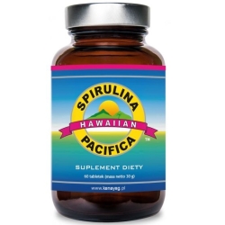 Kenay Spirulina Pacifica® hawajska 500mg 60tabletek cena 23,70zł