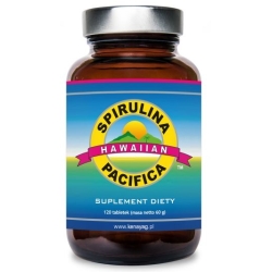Kenay Spirulina Pacifica® hawajska 500mg 120tabletek cena 42,00zł