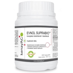 Kenay Evnol Suprabio kompleks tokotrienoli i tokoferoli 300kapsułek cena 322,00zł