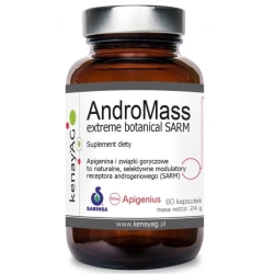 Kenay AndroMass apigenina + gorzki melon 60kapsułek cena 93,00zł
