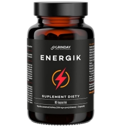 Grinday Energik - naturalny energetyk 720mg 60kapsułek cena 109,00zł