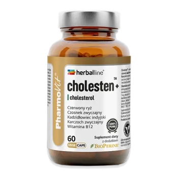 Pharmovit Cholesten cholesterol 60kapsułek cena 36,25zł