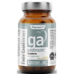 Pharmovit Gastrozin trawienie 60kapsułek cena 44,90zł