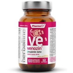 Clean Label Venozin krążenie żylne 60kapsułek Vcaps Pharmovit cena 34,90zł