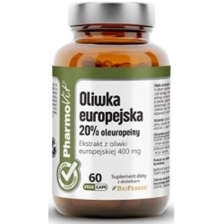 Pharmovit Oliwka europejska 20% oleuropeiny 60kapsułek cena 37,90zł
