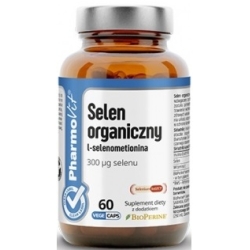 Pharmovit Selen organiczny L-selenometionina 60roślinnych kapsułek Vcaps® cena 33,90zł