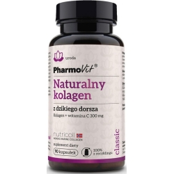 Pharmovit Naturalny kolagen z dzikiego dorsza 90kapsułek cena 37,50zł