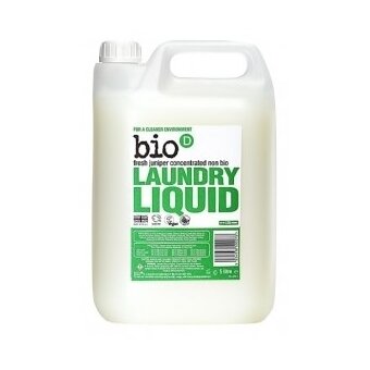 Bio-D Skoncentrowany niebiologiczny płyn do prania jałowiec i wodorosty 5l cena 162,95zł