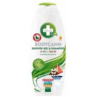 Hemp Annabis Bodycann żel pod prysznic + szampon dla dzieci 250ml cena 28,95zł