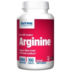 Jarrow Formulas Arginine 1000mg 100tabletek cena 69,99zł