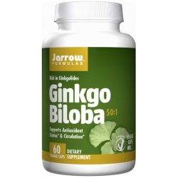 Jarrow Formulas Ginkgo Biloba 50:1 60 vege kapsułek cena 29,99zł