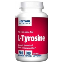 Jarrow Formulas L-Tyrosine 500mg 100kapsułek cena 43,99zł