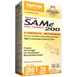 Jarrow Formulas SAMe 200 20tabletek cena 59,99zł