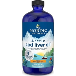 Nordic Naturals Arctic Cod Liver Oil (Olej z wątroby dorsza arktycznego POMARAŃCZA) 473ml cena 201,50zł