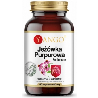 Yango Jeżówka Purpurowa Echinacea 60kapsułek cena 29,50zł