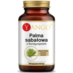 Yango Palma Sabałowa z Kordycepsem 100kapsułek cena 42,50zł