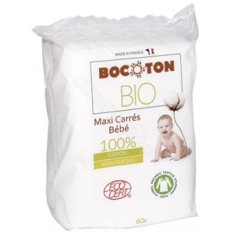 Bocoton Płatki kosmetyczne ekologiczne MAXI 90x110 mm 60sztuk cena 12,95zł
