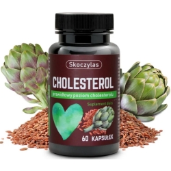 Skoczylas Cholesterol Prawidłowy poziom cholesterolu 60kapsułek cena 35,00zł