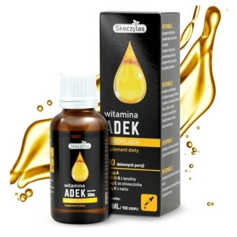 Witamina ADEK 30ml Purelab Marek Skoczylas cena 69,00zł