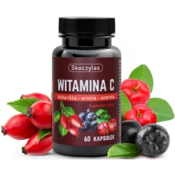 Skoczylas Witamina C Trio 60kapsułek cena 35,00zł