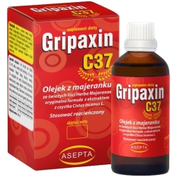 Asepta Gripaxin C37 – olejek z majeranku krople 10ml cena 33,30zł