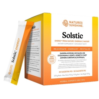Nature's Sunshine Solstic Energia z Natury 30saszetek cena 174,90zł