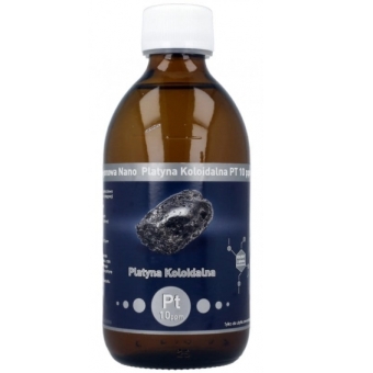 Nano Niejonowa Platyna Koloidalna PT 10ppm 300ml Vitacolloids cena 109,90zł